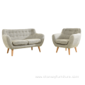 High quality comfortable fabric armrest sofa living room